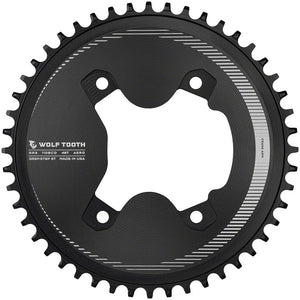 Wolf Tooth Chainrings 46T Wolf Tooth Aero 110 Asymmetric BCD Chainring - Shimano GRX 800
