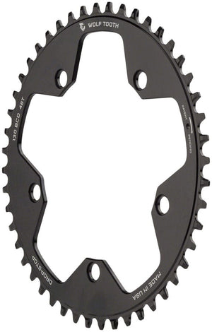 Wolf Tooth Chainrings 48T Wolf Tooth 130 BCD Road Cyclocross Chainring