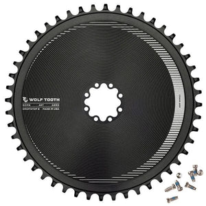 Wolf Tooth Chainrings 48T Wolf Tooth Aero 8-Bolt Drop-Stop B Road Chainring