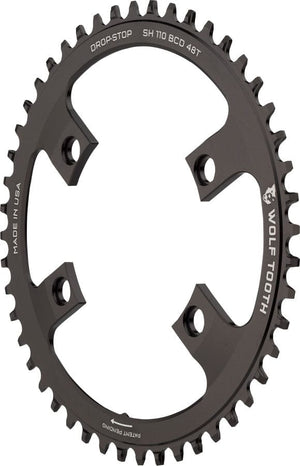 Wolf Tooth Chainrings 48T Wolf Tooth Shimano 110 Asymmetric BCD Chainring
