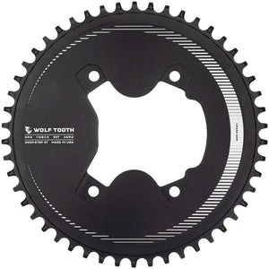 Wolf Tooth Chainrings 50T Wolf Tooth Aero 110 Asymmetric BCD Chainring - Shimano GRX 800