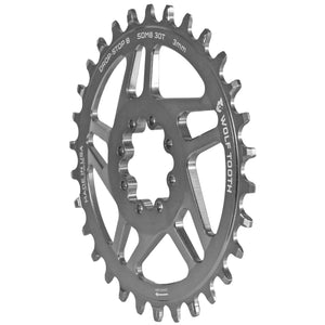 Wolf Tooth Chainrings Wolf Tooth Components 8-Bolt Direct Mount Ring (3mm Offset) 30T Silver