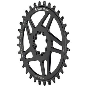Wolf Tooth Chainrings Wolf Tooth Components Elliptical 3-Bolt Boost Chainring (DropStop-B) 28T B