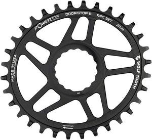 Wolf Tooth Chainrings Wolf Tooth Elliptical Direct Mount Chainring - 32t RaceFace/Easton CINCH Direct Mount Drop-Stop B For Boost Cranks 3mm Offset BLK