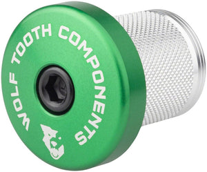 Wolf Tooth Compression Plug Green Wolf Tooth Compression Plug With Integrated Spacer Stem Cap