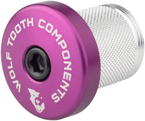 Wolf Tooth Compression Plug Purple Wolf Tooth Compression Plug With Integrated Spacer Stem Cap