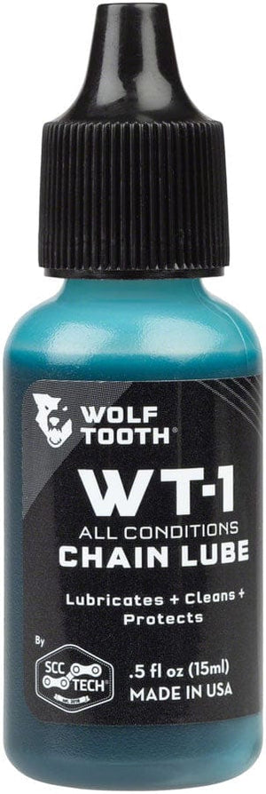 Wolf Tooth Degreaser / Cleaner Wolf Tooth WT-1 Chain Lube for All Conditions - 0.5oz