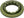 Wolf Tooth Disc Rotor Olive Wolf Tooth Centerlock Rotor Lockring - Internal Splined