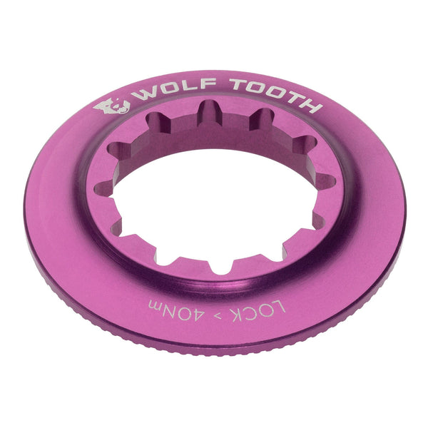 Wolf Tooth Disc Rotor Purple Wolf Tooth Centerlock Rotor Lockring - Internal Splined