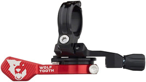 Wolf Tooth Dropper Seatpost Remote Wolf Tooth ReMote Pro Dropper Post Lever - 22.2mm Clamp Red