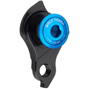 Wolf Tooth Frame Hangers & Parts Wolf Tooth Components Universal Derailleur Hanger (UDH) Blue