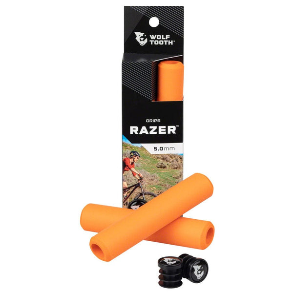 Wolf Tooth Grips Orange Wolf Tooth Razer Grips