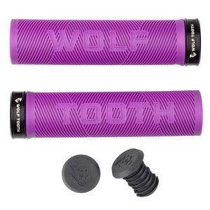 Wolf Tooth Grips Purple Wolf Tooth Echo Lock-on Grips