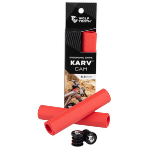 Wolf Tooth Grips Red Wolf Tooth Karv Cam Grips