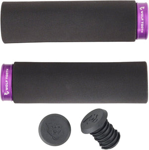 Wolf Tooth Grips Ultraviolet Purple Wolf Tooth Fat Paw Lock-on Grips