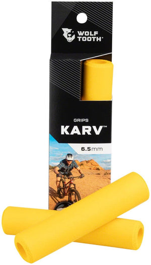 Wolf Tooth Grips Yellow Wolf Tooth Karv Grips