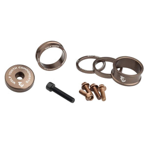 Wolf Tooth Headset Accessories Wolf Tooth Components Anodized Bling Kit - Espresso