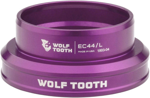 Wolf Tooth Headset Lower Wolf Tooth Performance Headset - EC44/40 Lower Ultraviolet Purple