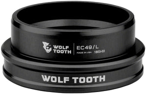 Wolf Tooth Headset Lower Wolf Tooth Performance Headset - EC49/40 Lower Black