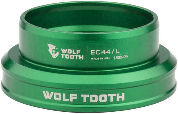 Wolf Tooth Headset Lower Wolf Tooth Premium Headset - EC44/40 Lower Green