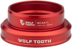 Wolf Tooth Headset Lower Wolf Tooth Premium Headset - EC44/40 Lower Red