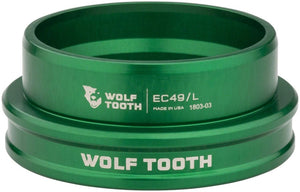 Wolf Tooth Headset Lower Wolf Tooth Premium Headset - EC49/40 Lower Green