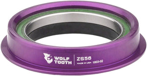 Wolf Tooth Headset Lower Wolf Tooth Premium Headset - ZS56/40 Lower Ultraviolet Purple