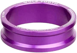 Wolf Tooth Headset Spacers Ultraviolet Purple / 10Mm Wolf Tooth Precision Headset Spacers