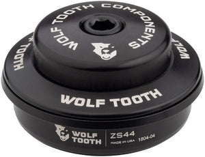 Wolf Tooth Headset Upper Wolf Tooth Performance Headset - ZS44/28.6 Upper 6mm Stack Black