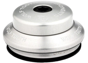 Wolf Tooth Headset Upper Wolf Tooth Premium Headset - IS41/28.6 Upper 7mm Stack Raw Silver