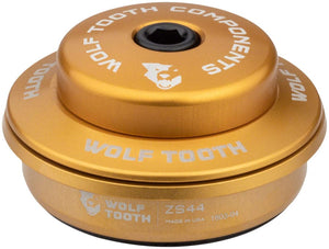Wolf Tooth Headset Upper Wolf Tooth Premium Headset -ZS44/28.6 Upper 6mm  Gold