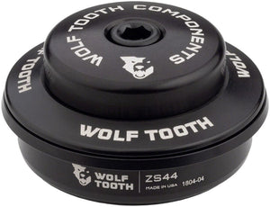 Wolf Tooth Headset Upper Wolf Tooth Premium Headset - ZS44/28.6 Upper 6mm Stack Black