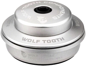 Wolf Tooth Headset Upper Wolf Tooth Premium Headset - ZS44/28.6 Upper 6mm Stack Raw Silver