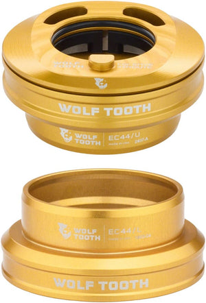 Wolf Tooth Headsets Gold Wolf Tooth Premium Internal Headset - EC44 Upper / EC44 Lower For Enve In-Route System Only