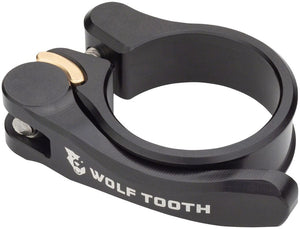 Wolf Tooth Seatpost Parts and Accessories Wolf Tooth Components Quick Release Seatpost Clamp - 28.6mm QR Black