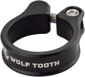 Wolf Tooth Seatpost Parts and Accessories Wolf Tooth Seatpost Clamp - 34.9mm Bolt-On Black