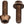 Wolf Tooth Water Bottle Cage Parts Espresso Wolf Tooth Water Bottle Cage Bolts - Set/4 Aluminum