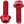 Wolf Tooth Water Bottle Cage Parts Red Wolf Tooth Water Bottle Cage Bolts - Set/4 Aluminum