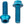 Wolf Tooth Water Bottle Cage Parts Teal Wolf Tooth Water Bottle Cage Bolts - Set/4 Aluminum