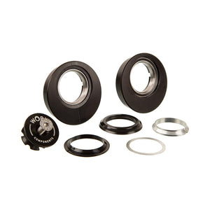 Works Components Reach Adjust Headsets Works Components ZS56-ZS56 Reach Adjust Headset Reach Adjust Headset : 6mm : ZS56/28.6 | ZS56/40 ZS External threadless Complete Black