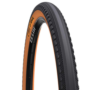 WTB Tires WTB Byway Road Tire 700x34C Folding Tubeless Ready Dual DNA Road TCS 60TPI Tanwall