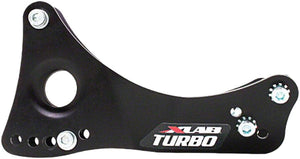 XLAB Water Bottle Cage Parts XLAB Turbo Wing Water Bottle Cage Mount: Black