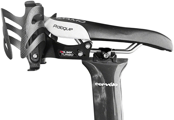 XLAB Water Bottle Cages XLAB Turbo Wing w/Gorilla Matte Cages Saddle Mounted Dual Water Bottle Carrier System