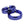 Peaty's Monarch Grip Lockrings Pair Navy  