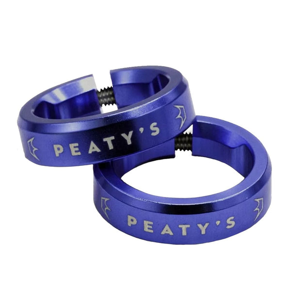 Peaty's Monarch Grip Lockrings Pair Navy  