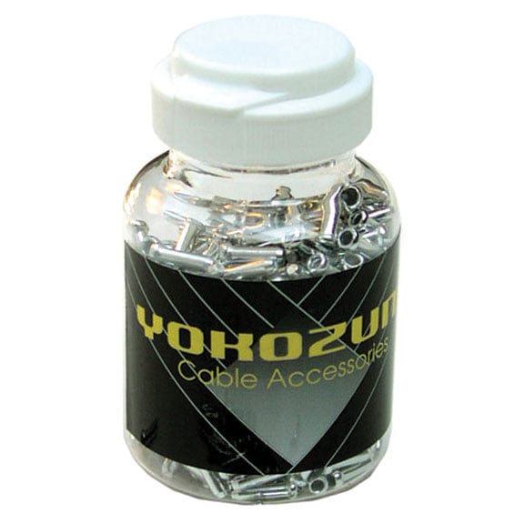 Yokozuna Cable End Crimps 1.6mm Silver 500/Bottle