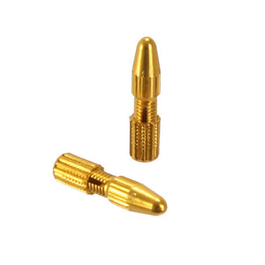 Yokozuna Cables and Housing Yokozuna Crimp-Free Locking Cable Tip Brake - Gold Pr