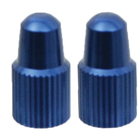 Yokozuna Tube Care Blue Yokozuna Alloy Presta Valve Cap