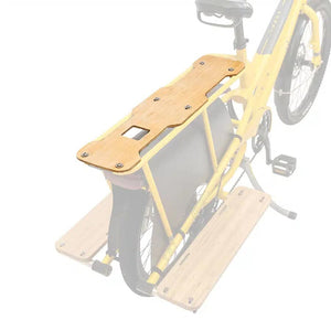 YUBA Cargo Bikes Accessories Yuba Bamboo Deck Kombi Bamboo Deck for the Kombi