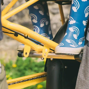 YUBA Cargo Bikes Accessories Yuba Leg Up Passenger Feet support that bolts on to the frame Mundo v3 v4 v5 v6